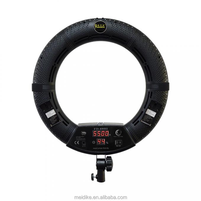 FE-480II چراغ حلقه نصب ديواري 18' 45cm برای پخش زنده بازی tiktok آرایش زیبایی ویدیو استودیو عکس 1
